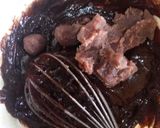 Foto langkah ke 4 dari resep Brownies instant pasta kacang merah.