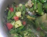 A picture of step 2 of Mix vegetables (carrots,potatoes, french beans and fenugreek).