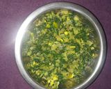 मेथीची भाजी (methichi bhaji recipe in marathi) रेसिपी स्टेप 5 फोटो 