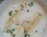 Foto del paso 1 de la receta Buñuelos de calabacín y dip de yogur griego
