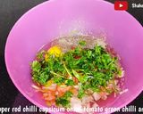 A picture of step 1 of Veg Double Egg And Cheese Sandwich Breakfast Recipe.