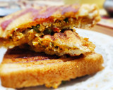 முட்டைமசாலா பிரட் டோஸ்ட் (Eggmasala bread toast recipe in tamil) ரெசிபி ஸ்டேப் 12 புகைப்படம்