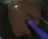 Foto langkah ke 3 dari resep Eggless Brownies, no mixer.