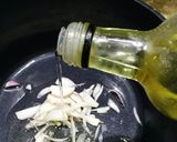 A picture of step 2 of Daal Gosht.