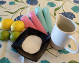 Foto del paso 3 de la receta: Helado casero de hielo sabor lima limón (Tipo Calippo)