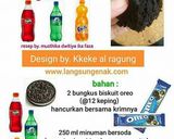 Foto langkah ke 2 dari resep Brownis Kukus Oreo Fanta.