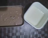 A picture of step 4 of Chocolate Layered Sandesh.