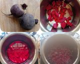 A picture of step 1 of Beetroot Eggless Cupcake.