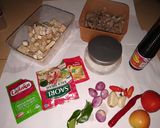 Foto langkah ke 1 dari resep Oseng Udang Tempe Simpel.