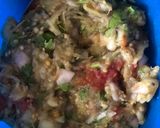 A picture of step 4 of Aloo-Baingan chokha.