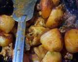 বাটা মসলা দিয়ে আলু মুরগির ঝোল(chicken aloo jhol recipe in Bengali) রেসিপির ধাপ 6 ছবি
