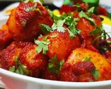 લસણીયા બટાકા અને ભૂંગળા (Lasaniya Bataka Bhungra Recipe In Gujarati) રેસીપી સ્ટેપ4ફોટો