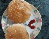 A picture of step 3 of Veg burger.