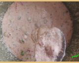 A picture of step 2 of Rice Chilla.