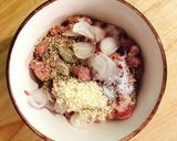 Hình bước làm 1 của món Mực nhồi thịt sốt cà chua 🍅