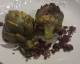 Foto del paso 3 de la receta: Alcachofas con jamón