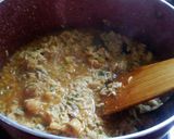 A picture of step 4 of Smoky mushroom biryani.