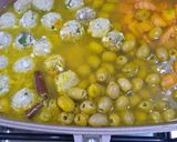 Une image de l'étape 3 de Tajine des olives revisité.