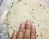 A picture of step 6 of Sooji Veggie mini squares.