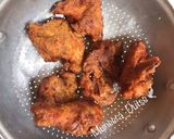 A picture of step 4 of Korean style fried chicken.