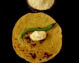 A picture of step 4 of Cornmeal Roti.