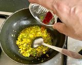 A picture of step 4 of Karela Chokha (A Traditional Indian Mashed Karela Dish).