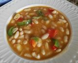 Foto del paso 5 de la receta Alubias blancas con salsa chile chipotle