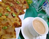 A picture of step 5 of Palak Methi ka Cheesy paratha.