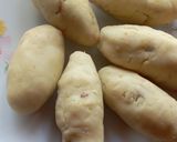 A picture of step 6 of Ranga Alur Puli / Shakarkand puli/Fried Sweet Potato Dumplings.