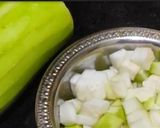 A picture of step 1 of Lauki Curry | Bottle gourd Curry.