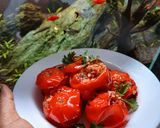 A picture of step 8 of Mediterranean Style Stuffed Tomatoes.