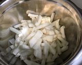 A picture of step 9 of Turnip and Potato Gratin with Mini Pork Sausages.