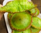 Gambar langkah 5 resipi Cucur Jawa Pandan a.k.a Penyaram Pandan.