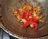 A picture of step 3 of Prawn Besaro.