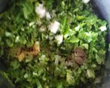 A picture of step 2 of Couscous with Turnip Greens (Ousay).