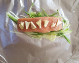 Foto del paso 3 de la receta: Salmón al vapor con pimienta y limón