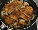 Foto del paso 5 de la receta: El katsu-don~tazón del huevo y Katsu~