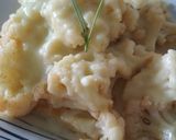 Foto del paso 4 de la receta Coliflor con refrito sobre crema de patata y puerro