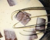 A picture of step 3 of Chocolate ice cream.