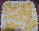 Foto del paso 3 de la receta: Arroz con elote y queso horneado