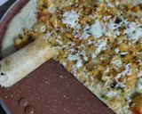 A picture of step 11 of Paneer fries cheese loaded dosa.