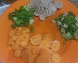 Foto langkah ke 3 dari resep Sayur tahu jamur enoki.
