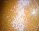 A picture of step 8 of Bitterleaf soup.