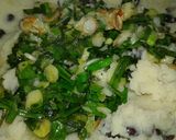 A picture of step 3 of Mashed potatoes & Njahi.