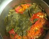 A picture of step 1 of Drumstick Leaves Dal.