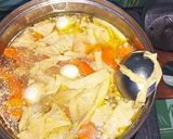 Foto langkah ke 6 dari resep Sop Kembang Tahu Telur Puyuh.