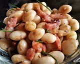 Une image de l'étape 3 de Salade tiède de haricots coco.