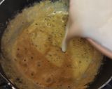 A picture of step 4 of Dahi besan curry.