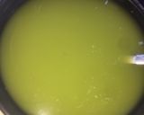 A picture of step 1 of Ginger mint drink.