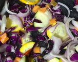 A picture of step 1 of Roasted/Baked Veggies Salad.